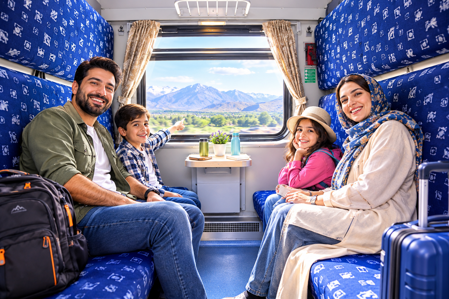 قطار نگین کویر جوپار